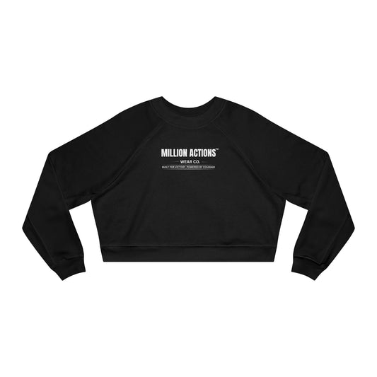 Women's Cropped Fleece Pullover