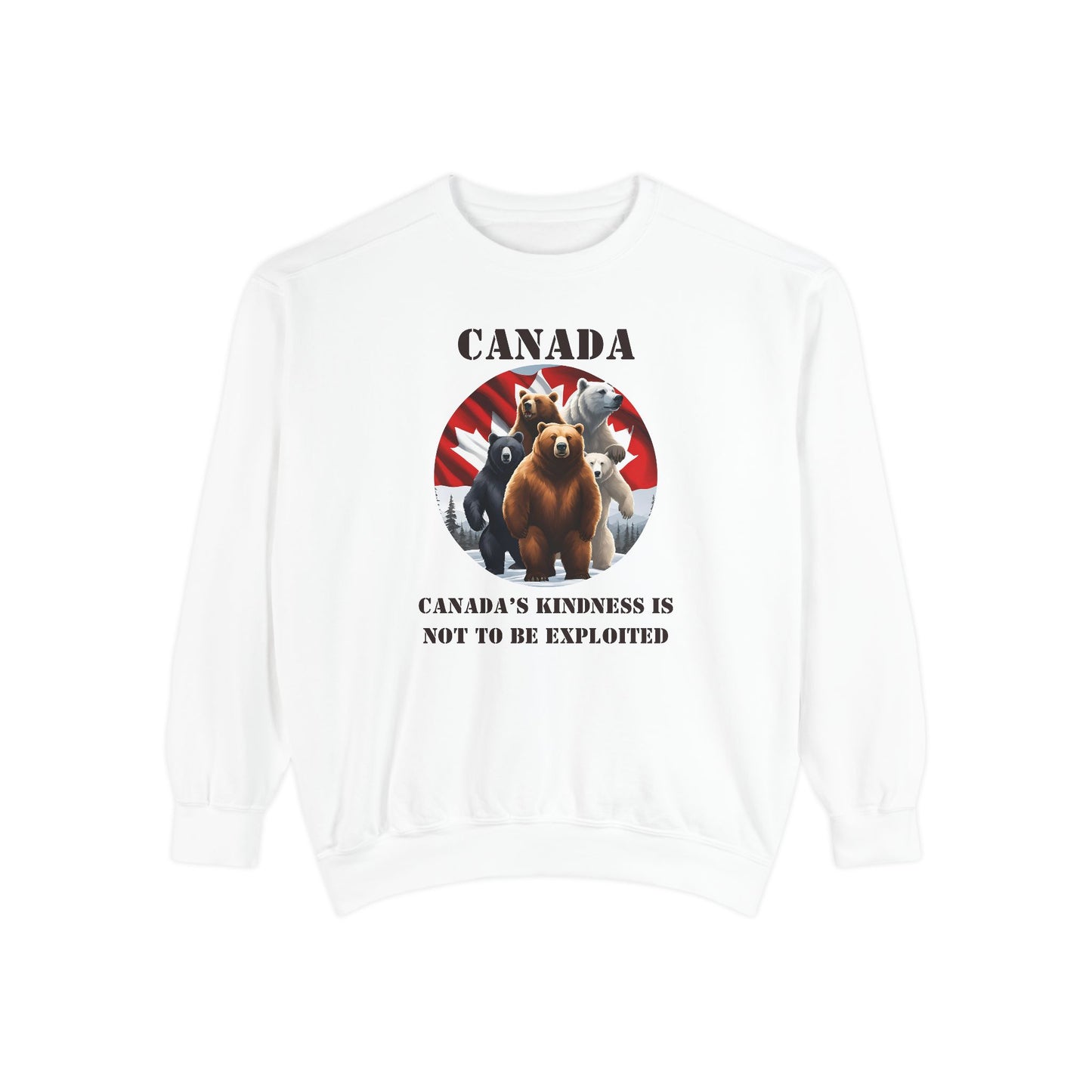 Unisex Garment-Dyed Sweatshirt