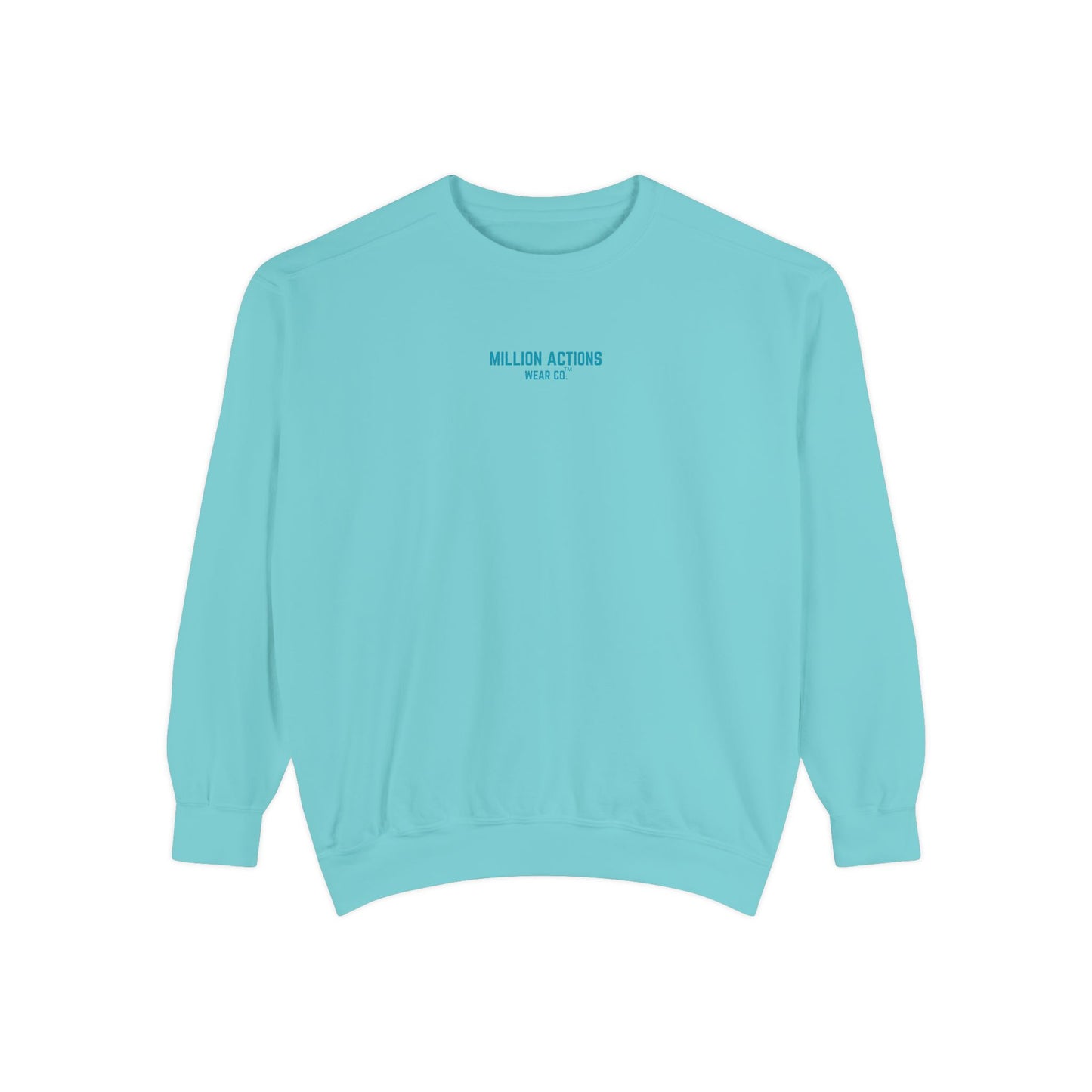 Men Garment-Dyed Sweatshirt