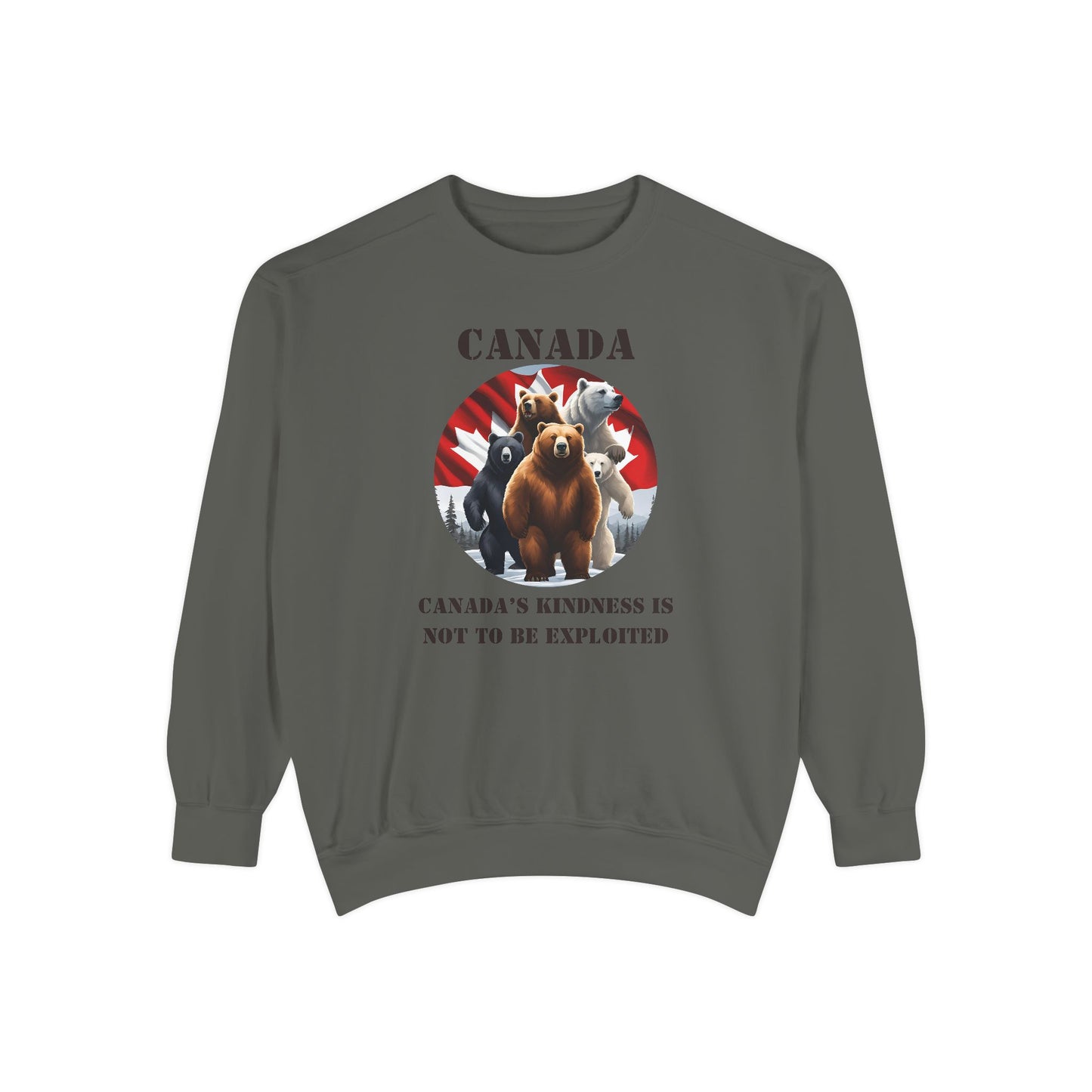 Unisex Garment-Dyed Sweatshirt