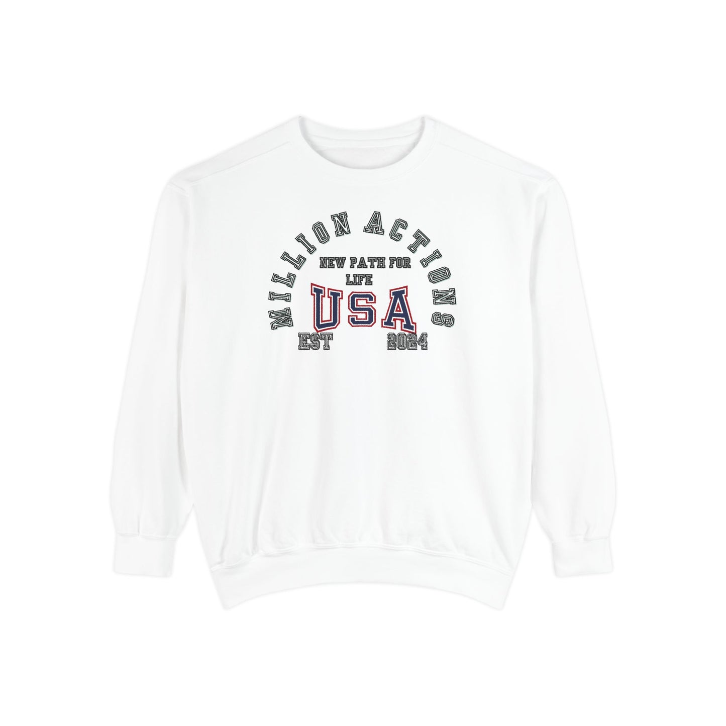 Unisex Garment-Dyed Sweatshirt