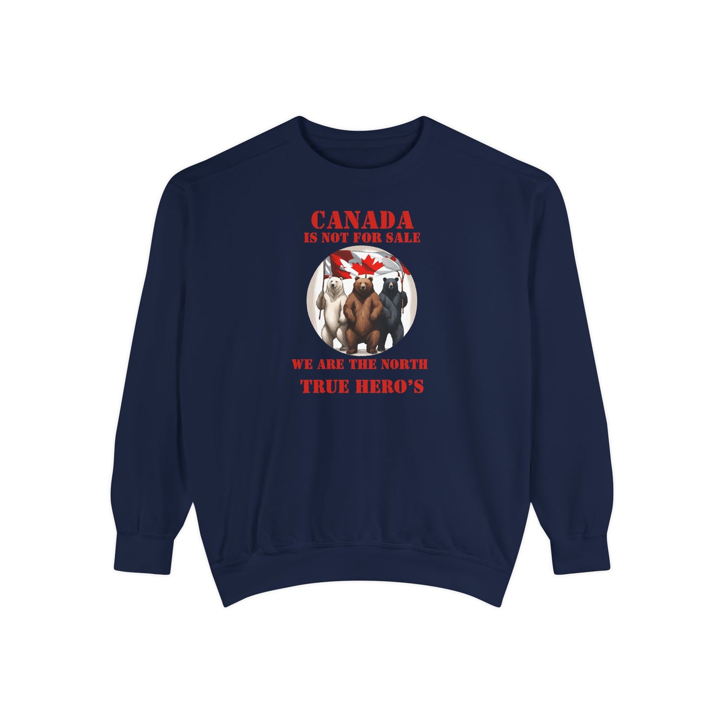 Unisex Garment-Dyed Sweatshirt