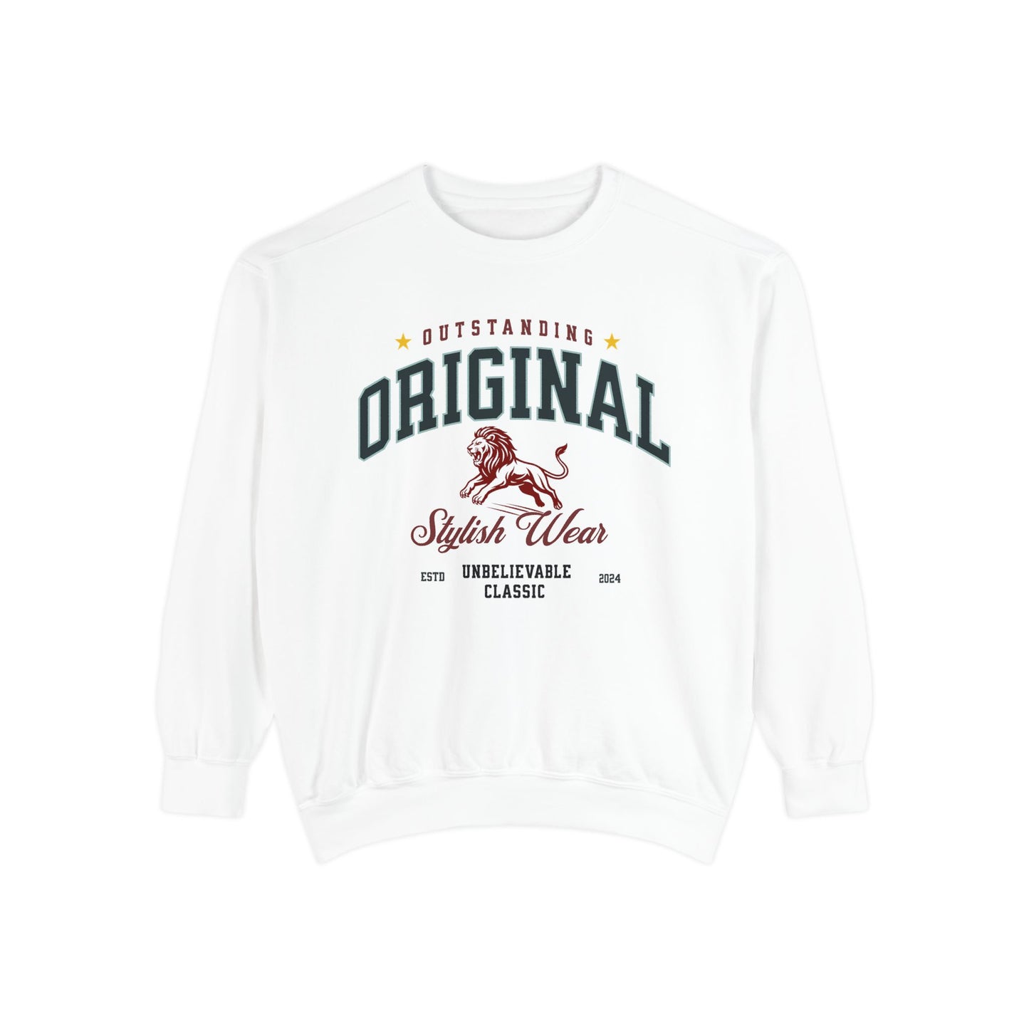 Unisex Garment-Dyed Sweatshirt
