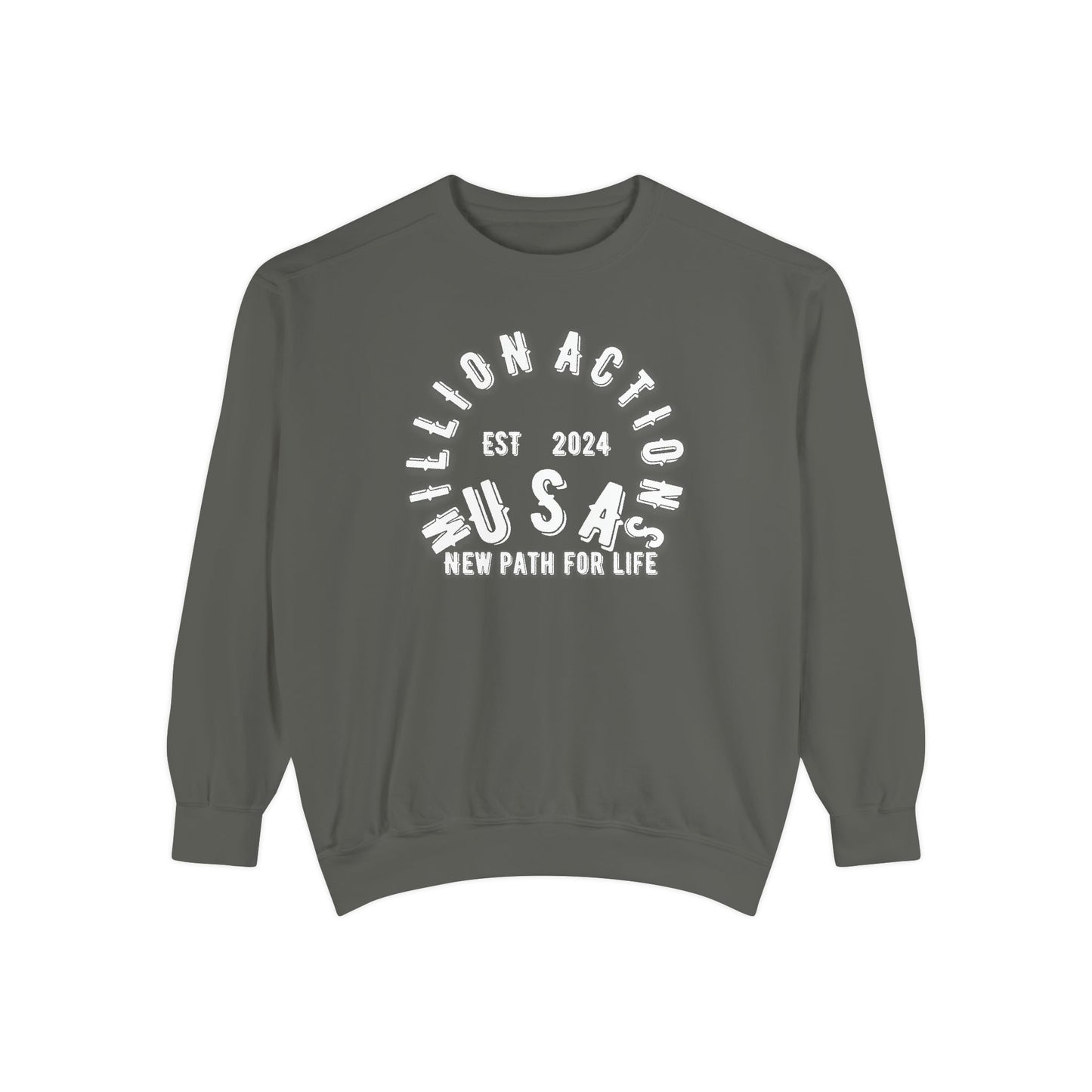 Unisex Garment-Dyed Sweatshirt