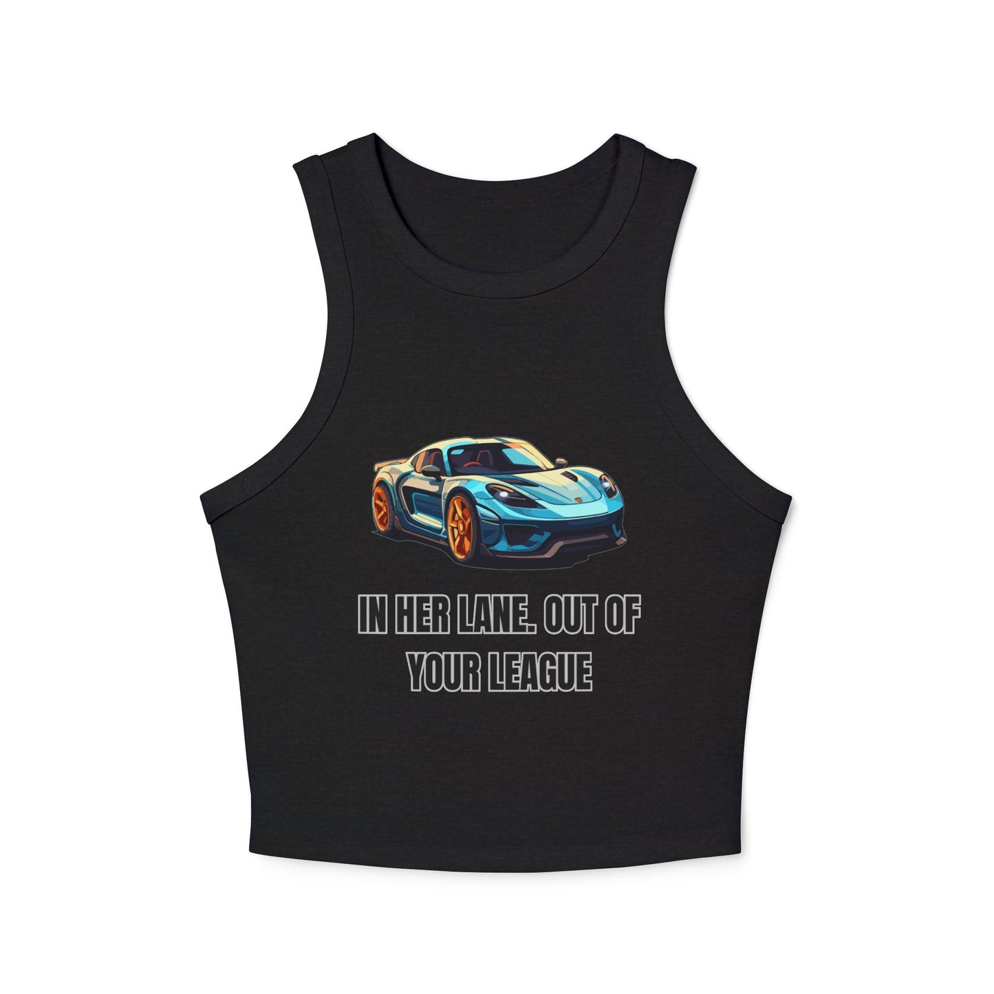 Women's Micro Rib Racer Tank Top