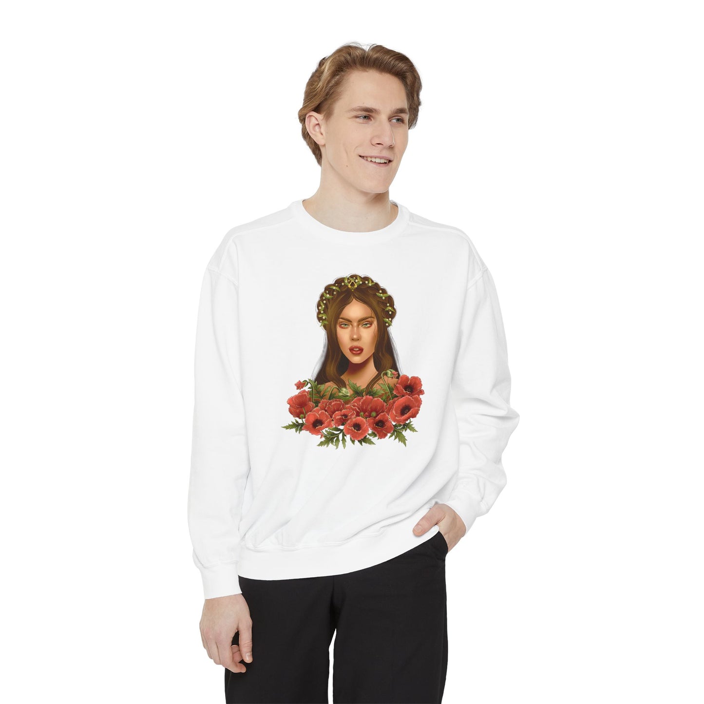 Unisex Garment-Dyed Sweatshirt