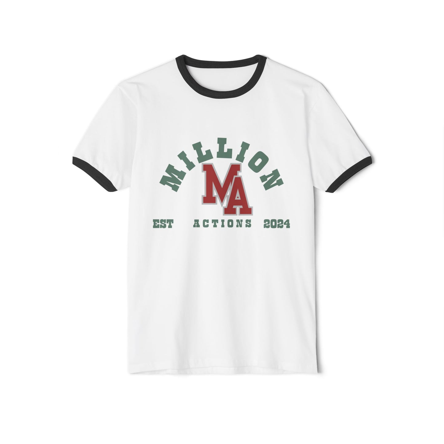 Unisex Cotton Ringer T-Shirt