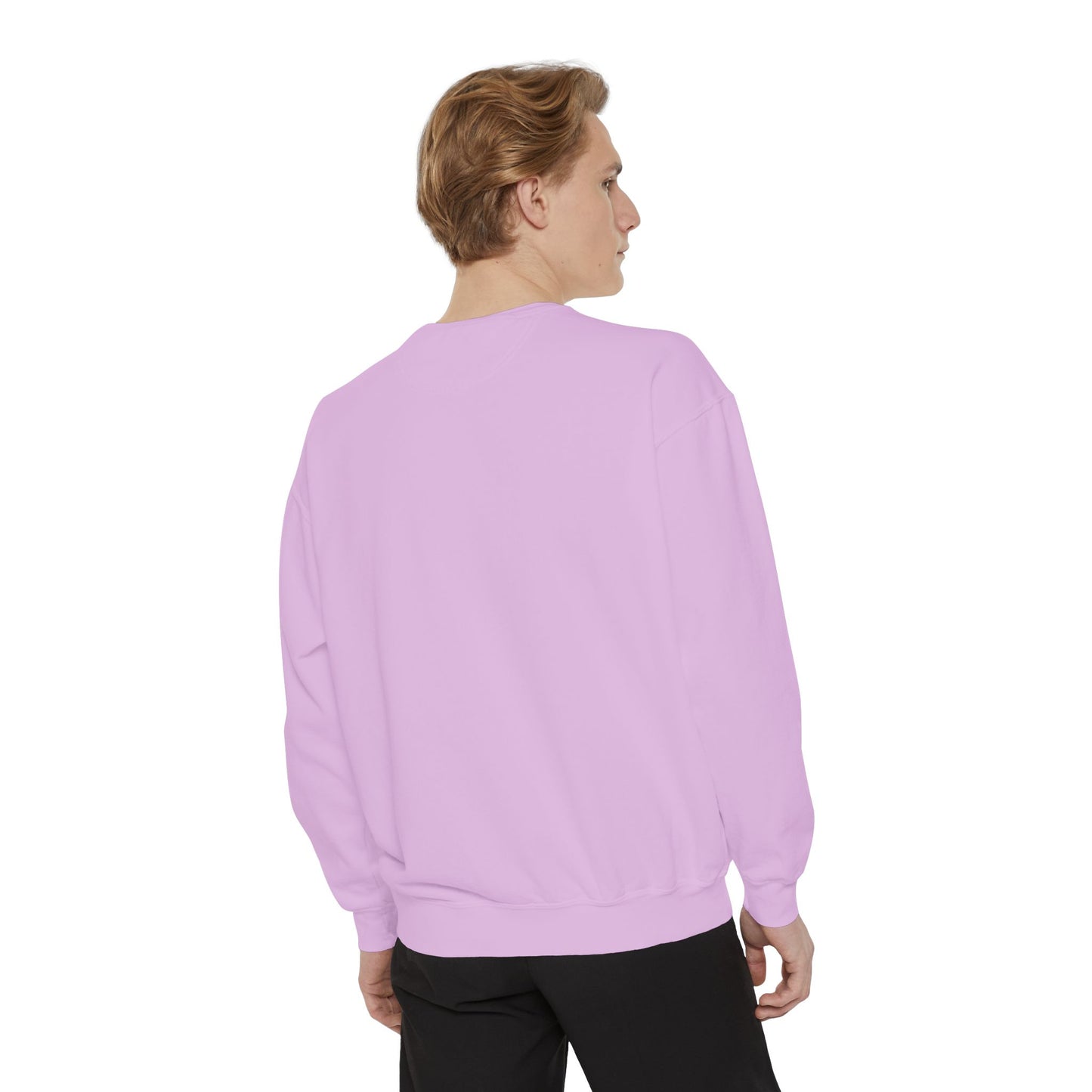 Men Garment-Dyed Sweatshirt