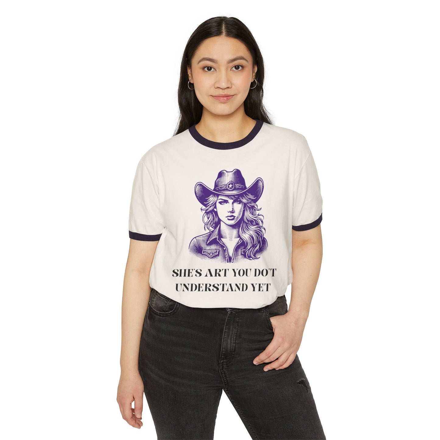 Unisex Cotton Ringer T-Shirt