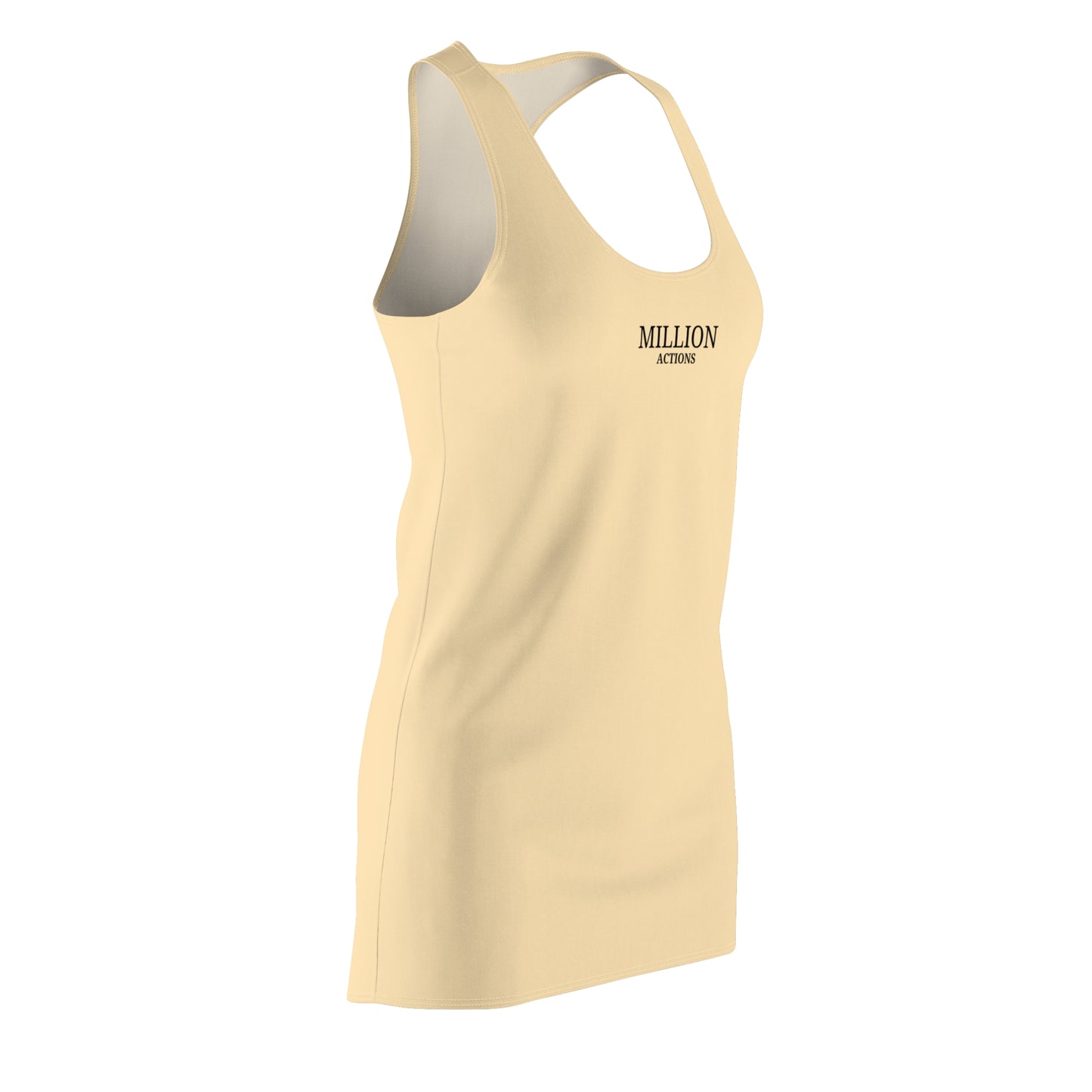 Women's Cut & Sew Racerback Dress (AOP)