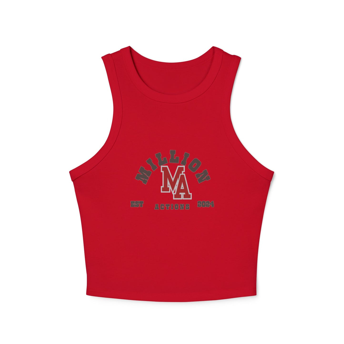 Women's Micro Rib Racer Tank Top