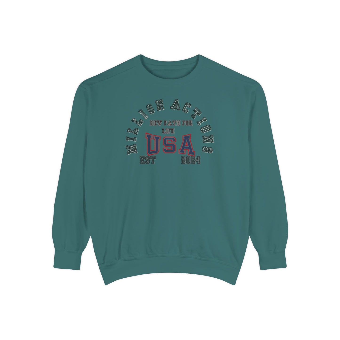 Unisex Garment-Dyed Sweatshirt