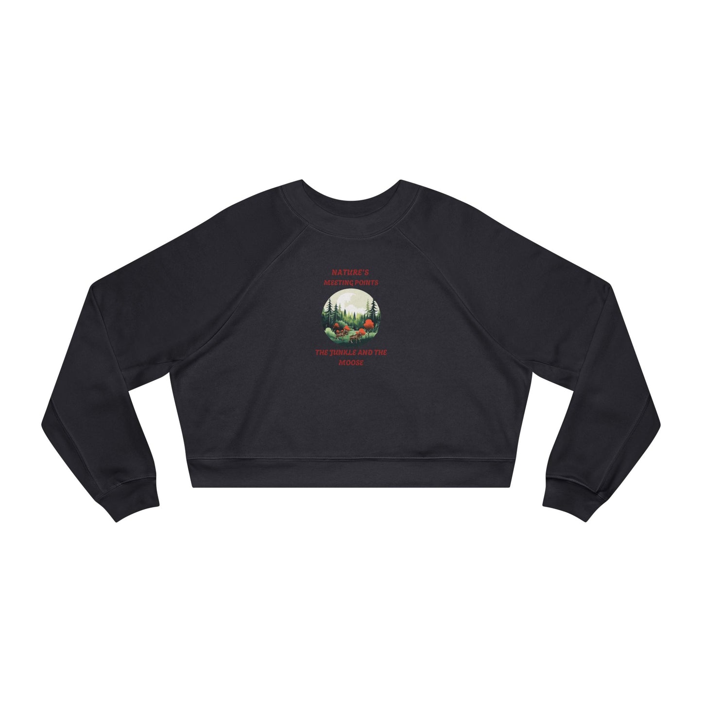 Women's Cropped Fleece Pullover