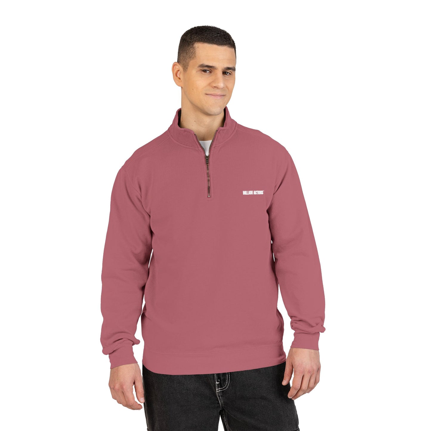 Unisex Adult Quarter-Zip Sweatshirt