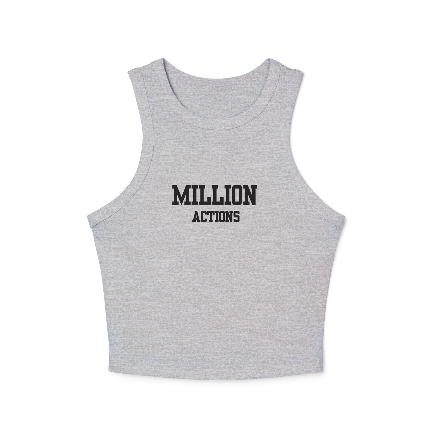Women's Micro Rib Racer Tank Top