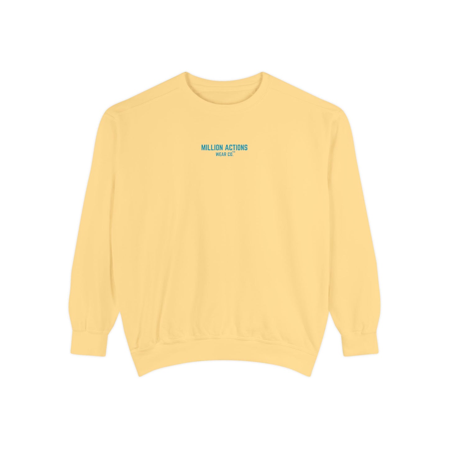 Men Garment-Dyed Sweatshirt