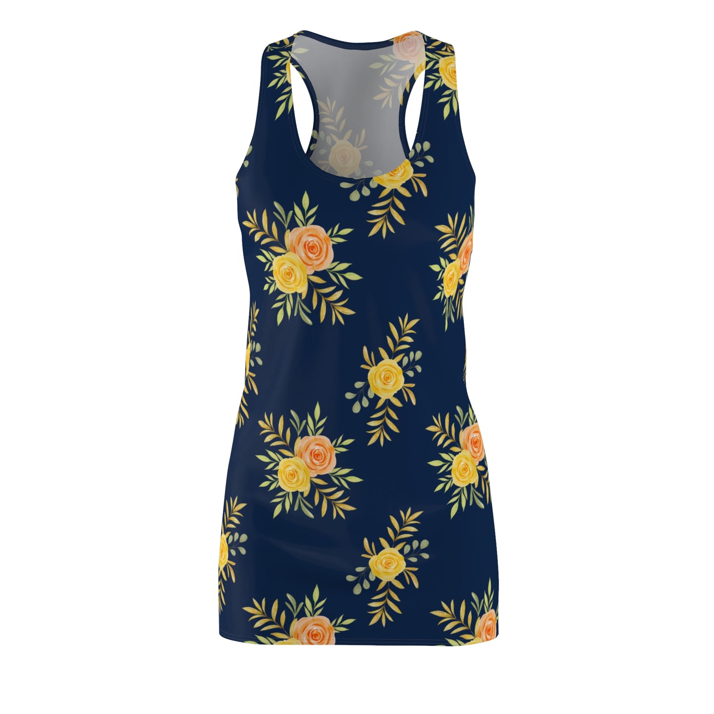 Women's Cut & Sew Racerback Dress (AOP)