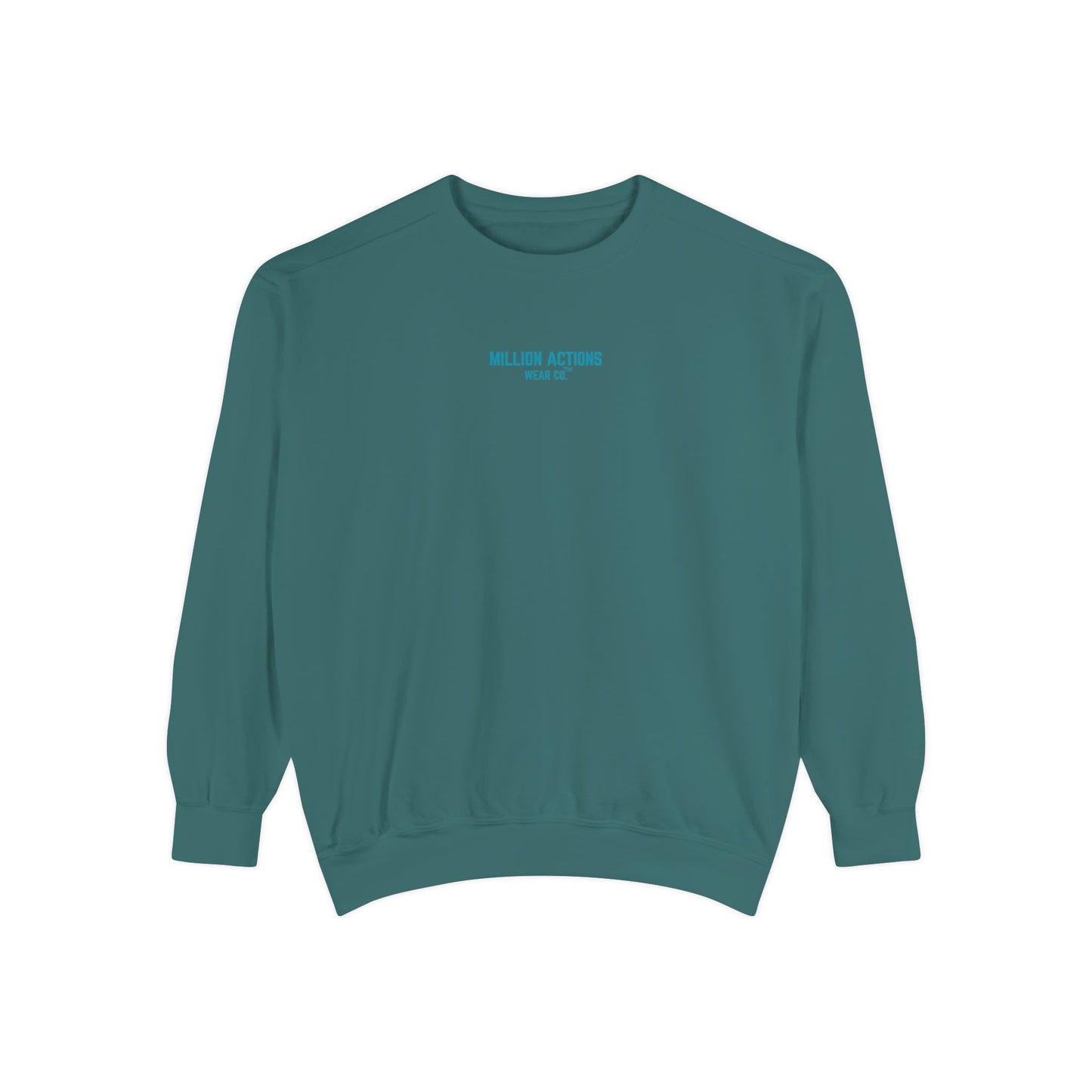 Men Garment-Dyed Sweatshirt