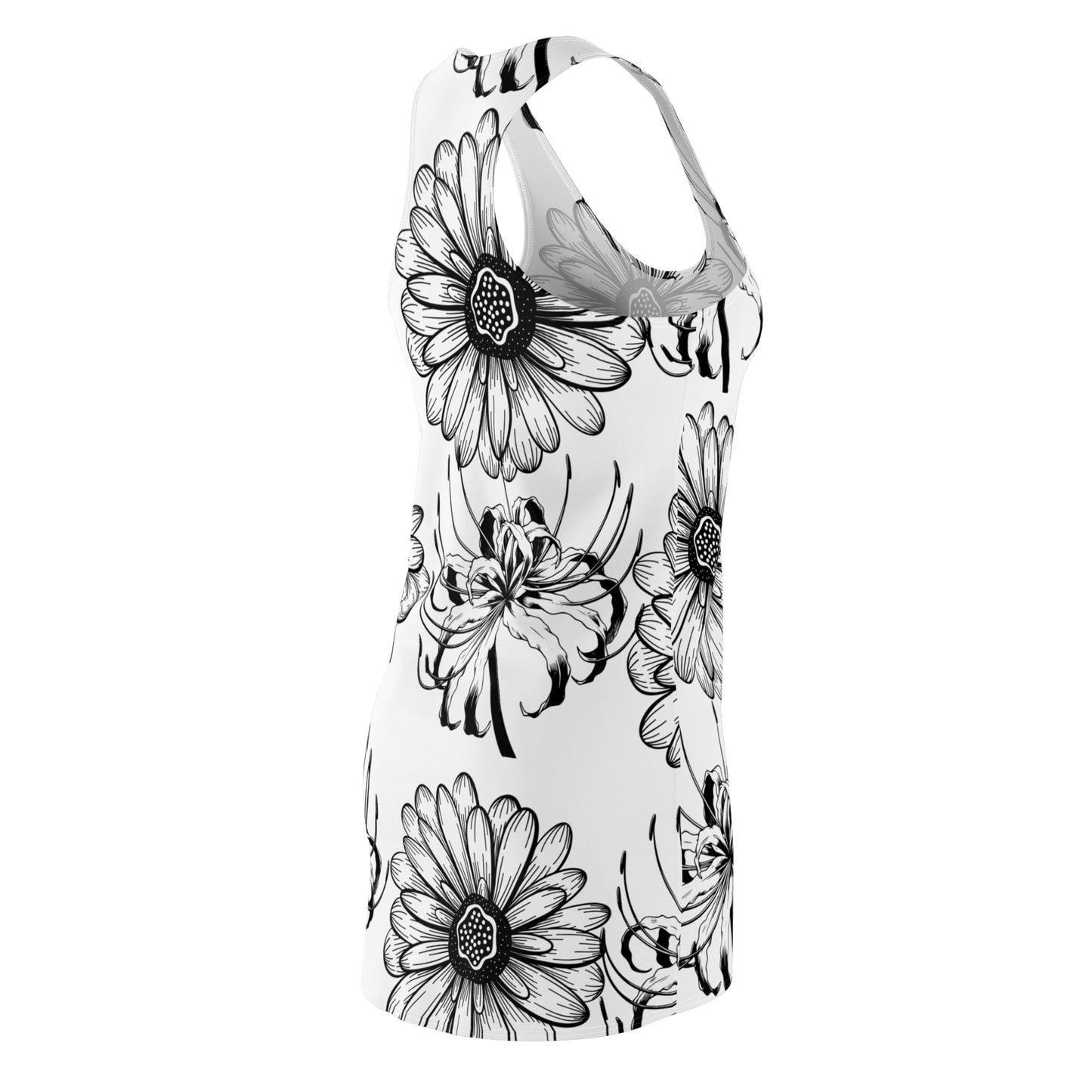 Women's Cut & Sew Racerback Dress (AOP)