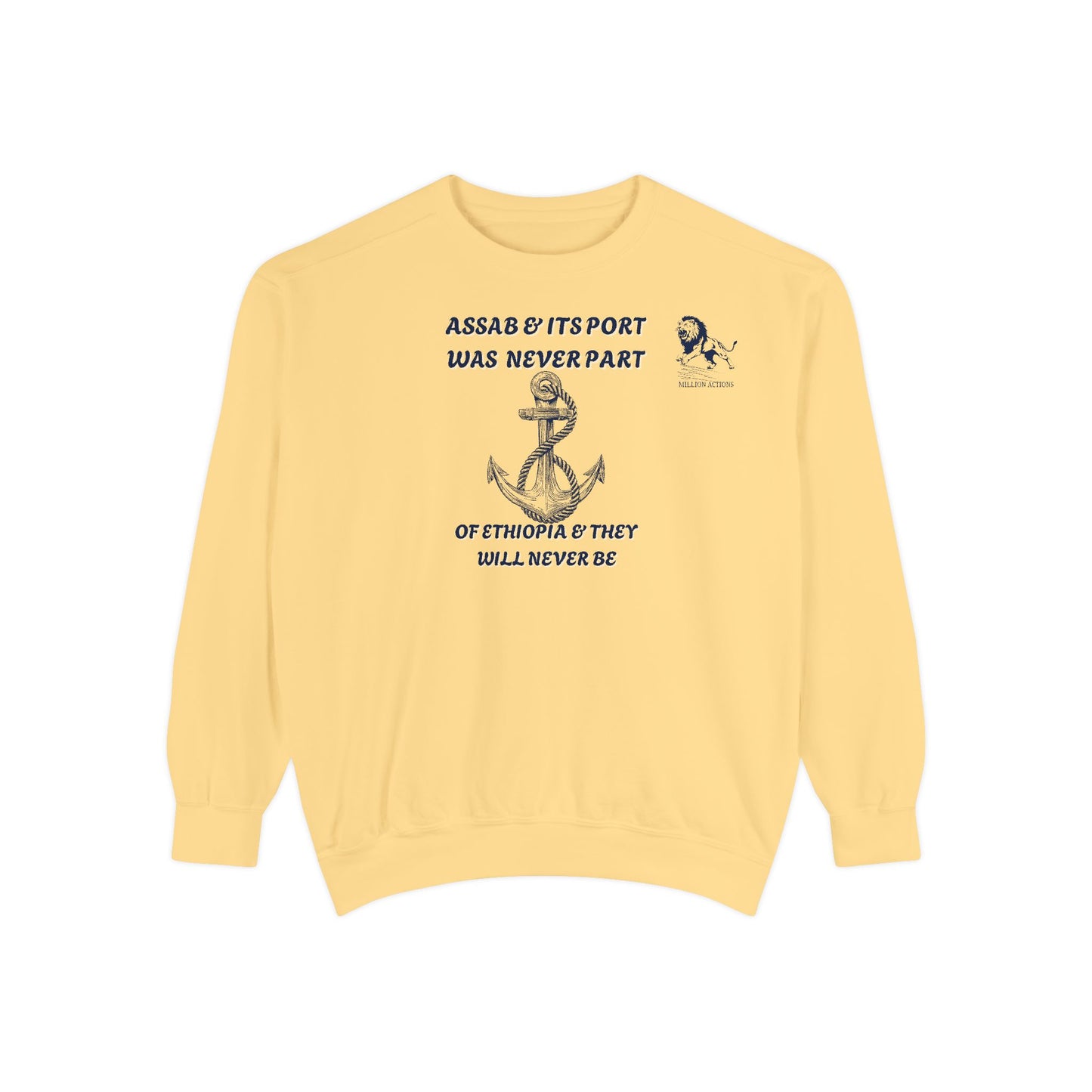 Unisex Garment-Dyed Sweatshirt