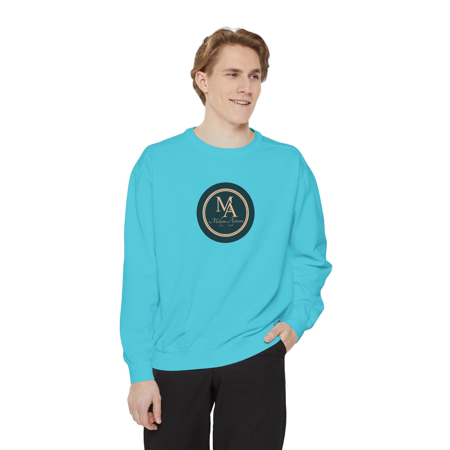 Unisex Garment-Dyed Sweatshirt