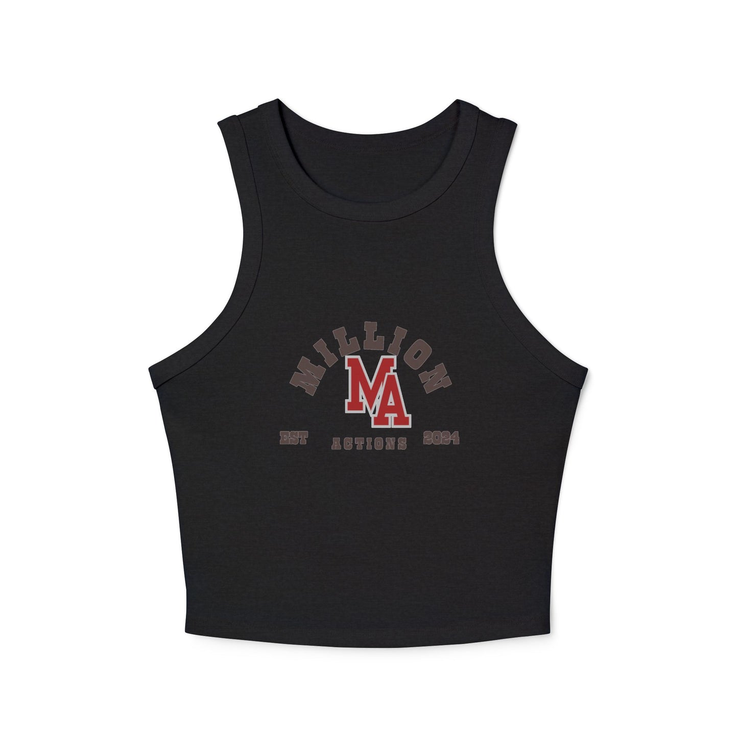 Women's Micro Rib Racer Tank Top