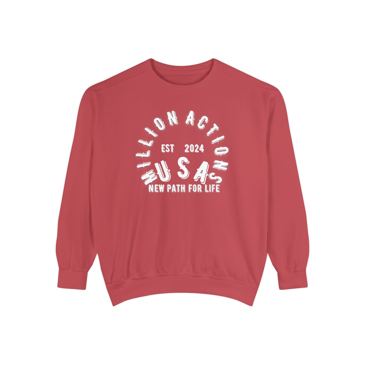 Unisex Garment-Dyed Sweatshirt