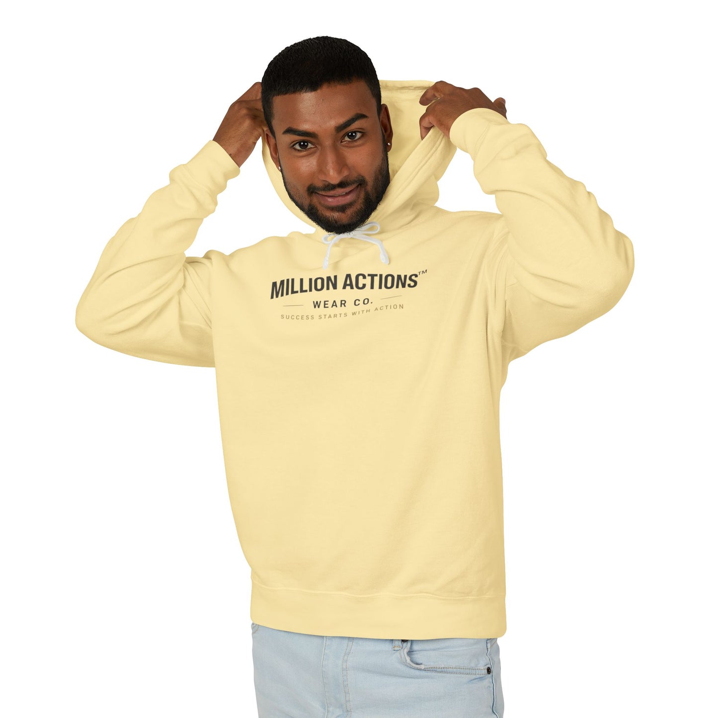 Unisex Lightweight Hooded Sweatshirt