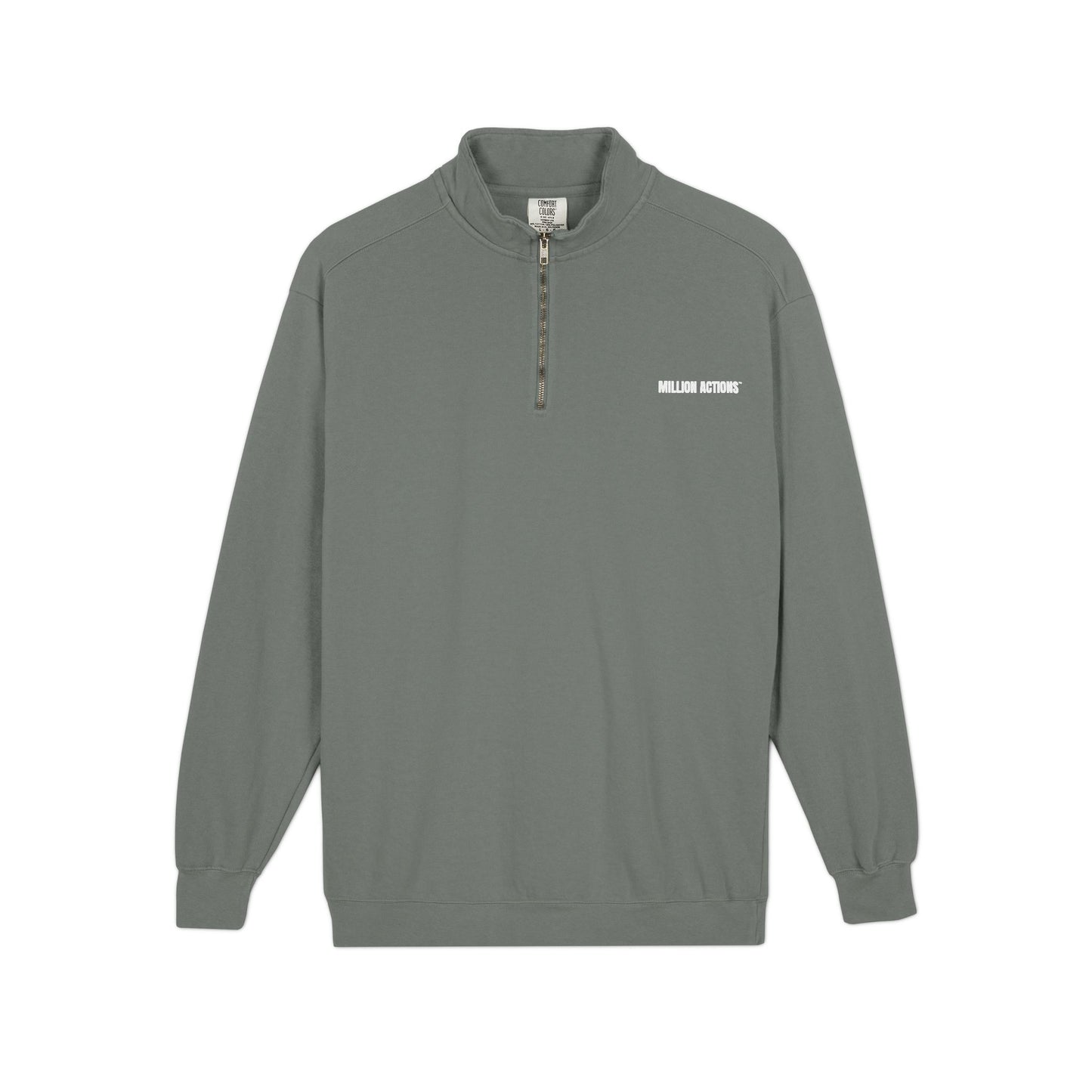 Unisex Adult Quarter-Zip Sweatshirt