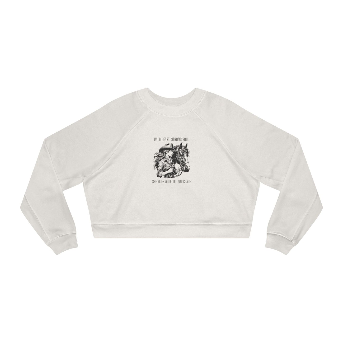 Women's Cropped Fleece Pullover
