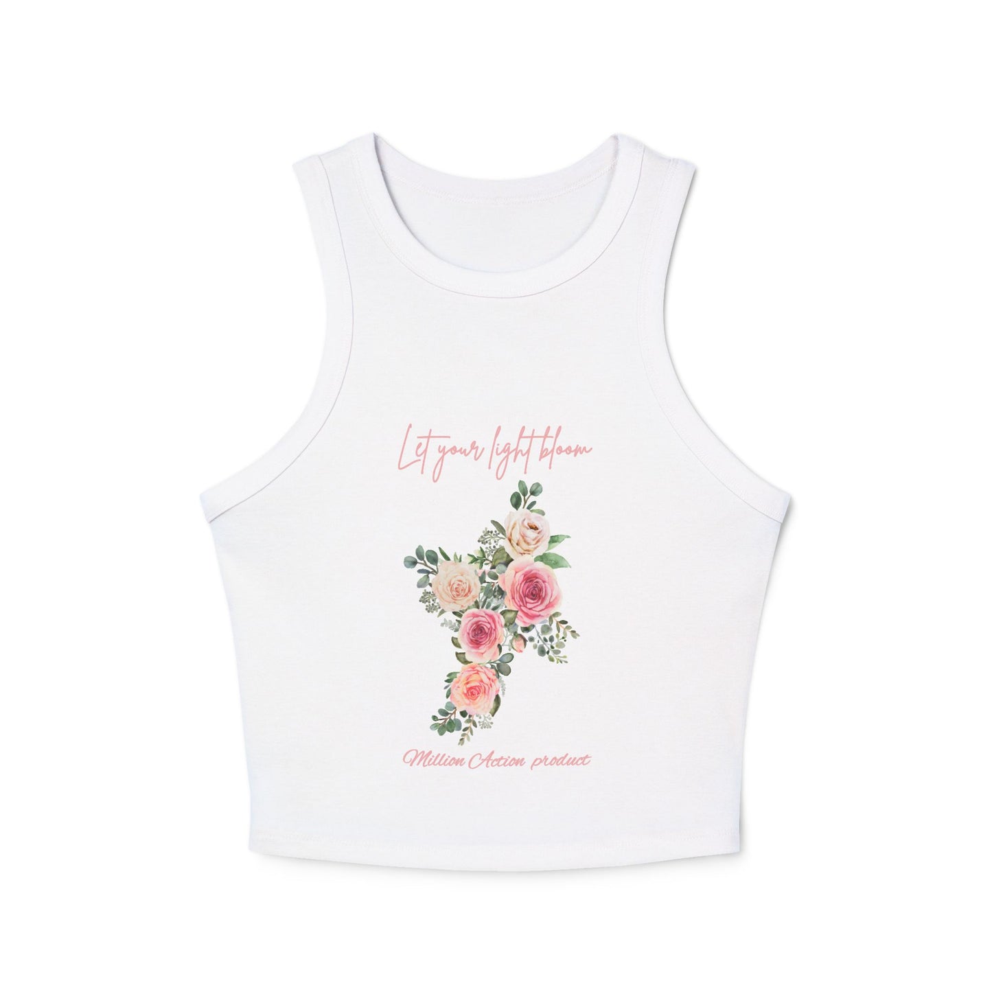 Women's Micro Rib Racer Tank Top