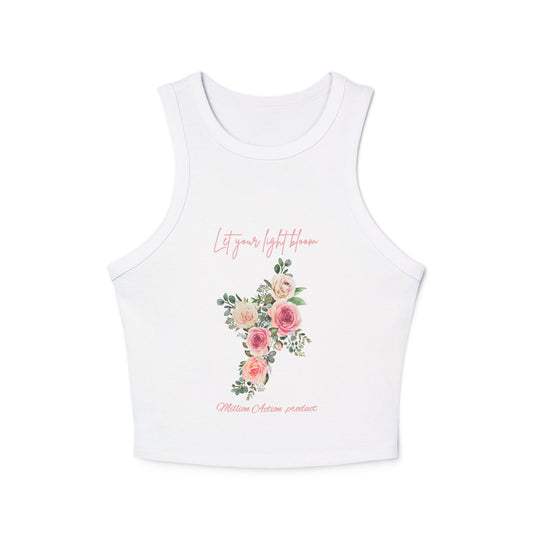 Women's Micro Rib Racer Tank Top