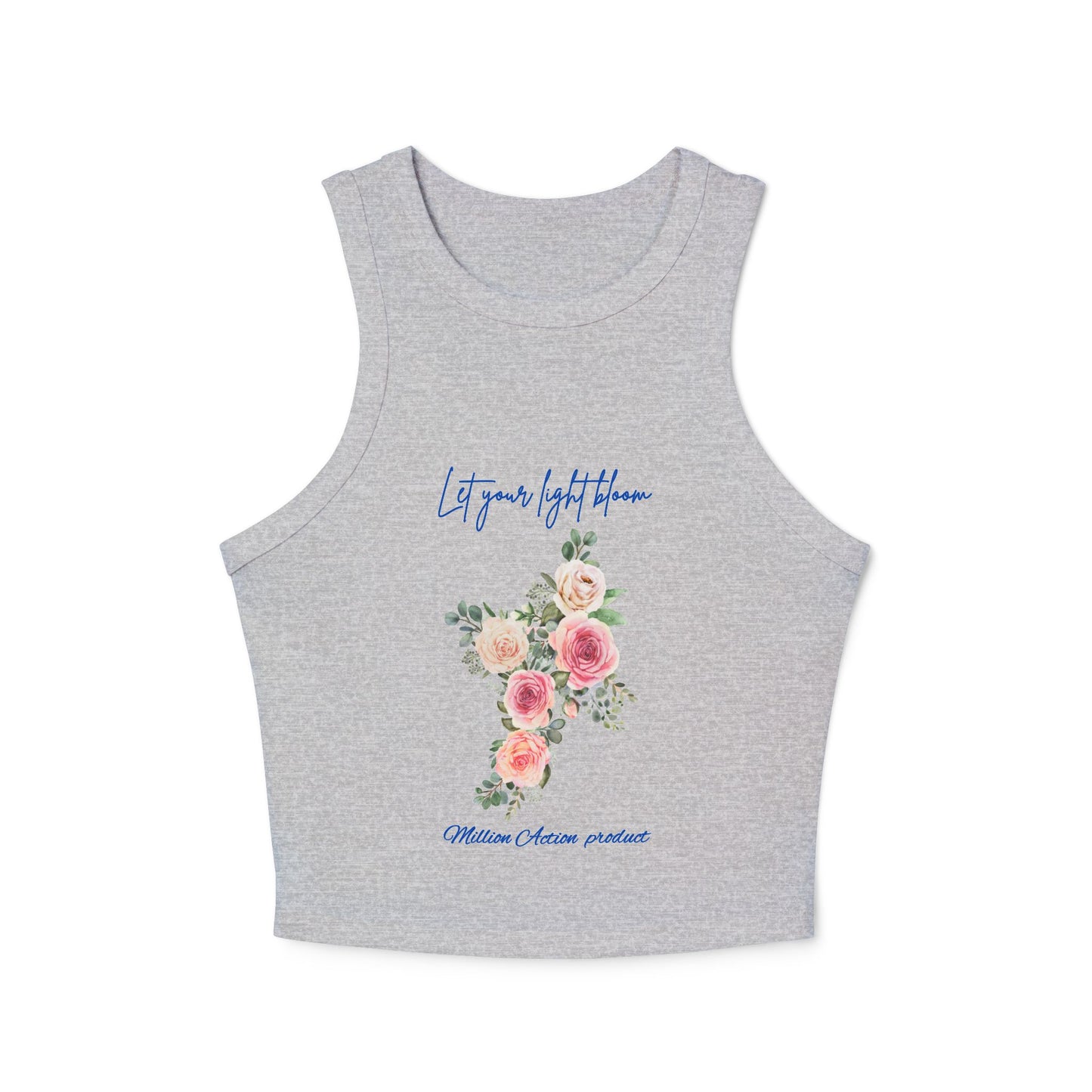 Women's Micro Rib Racer Tank Top