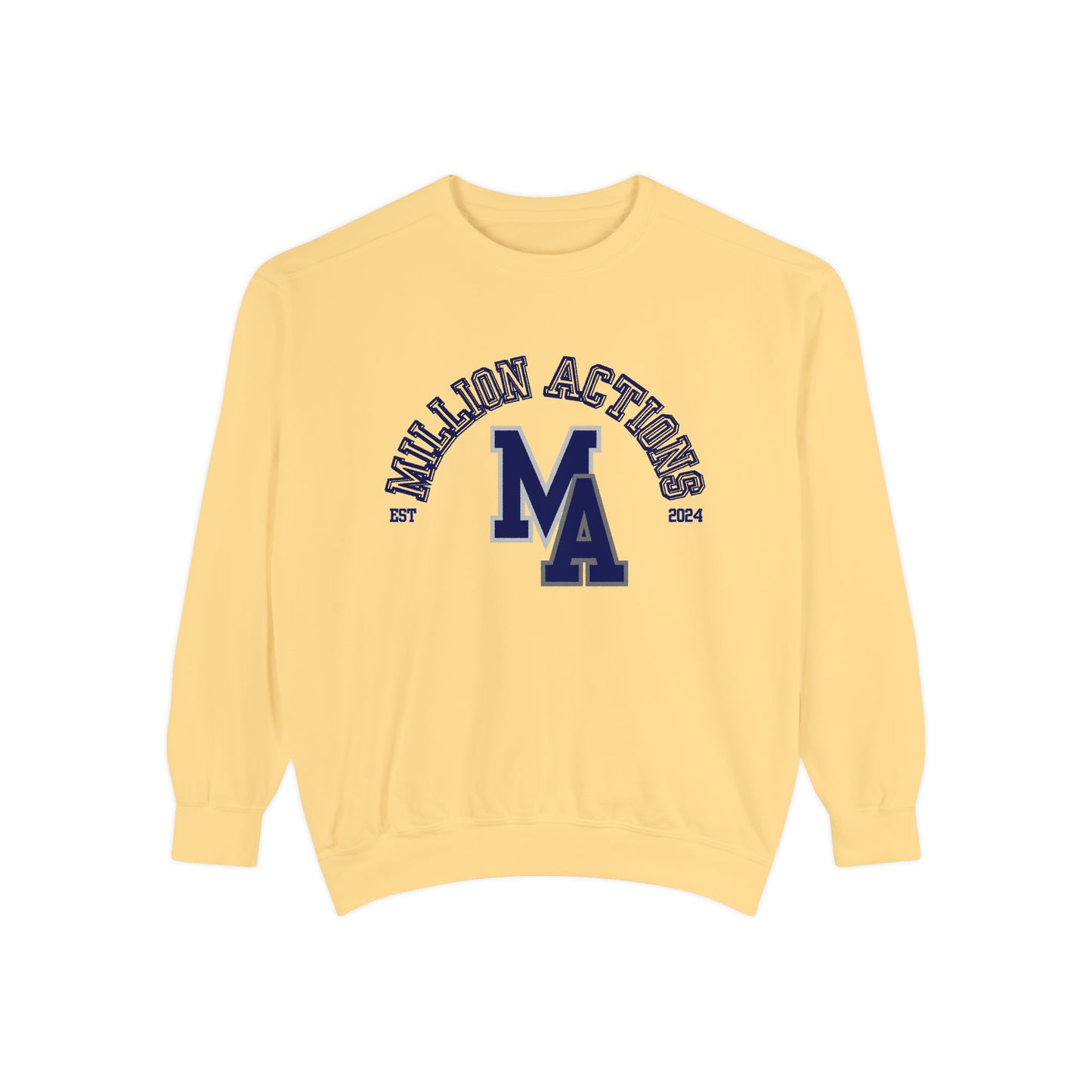 Unisex Garment-Dyed Sweatshirt