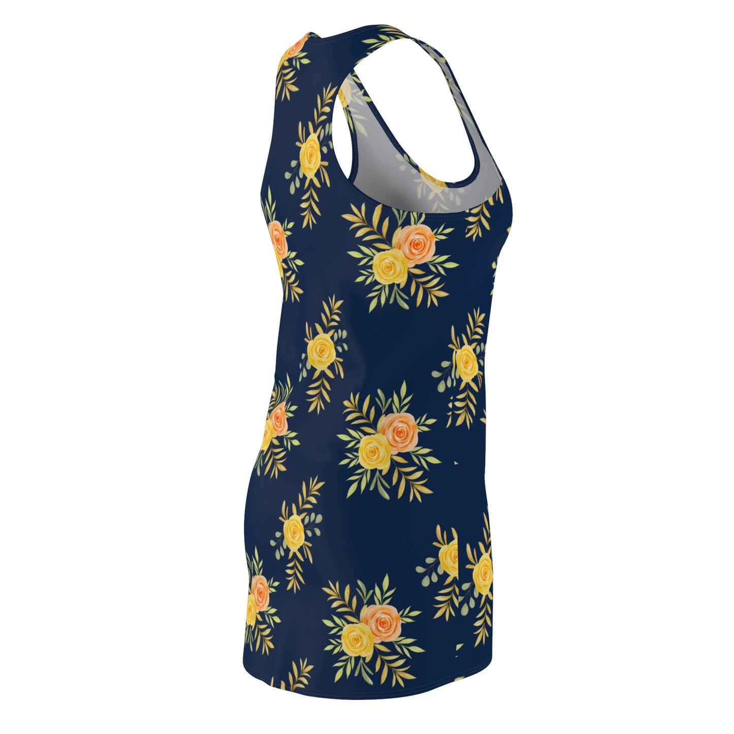 Women's Cut & Sew Racerback Dress (AOP)