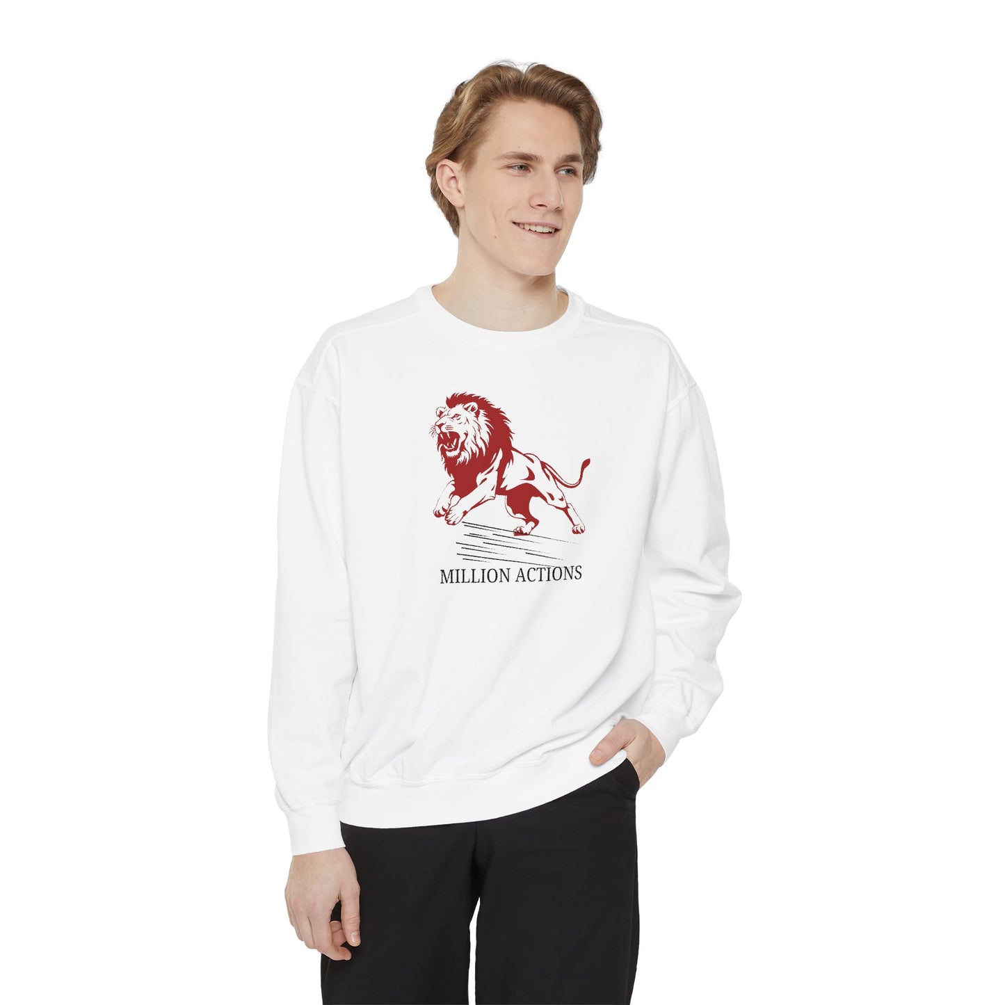 Unisex Garment-Dyed Sweatshirt