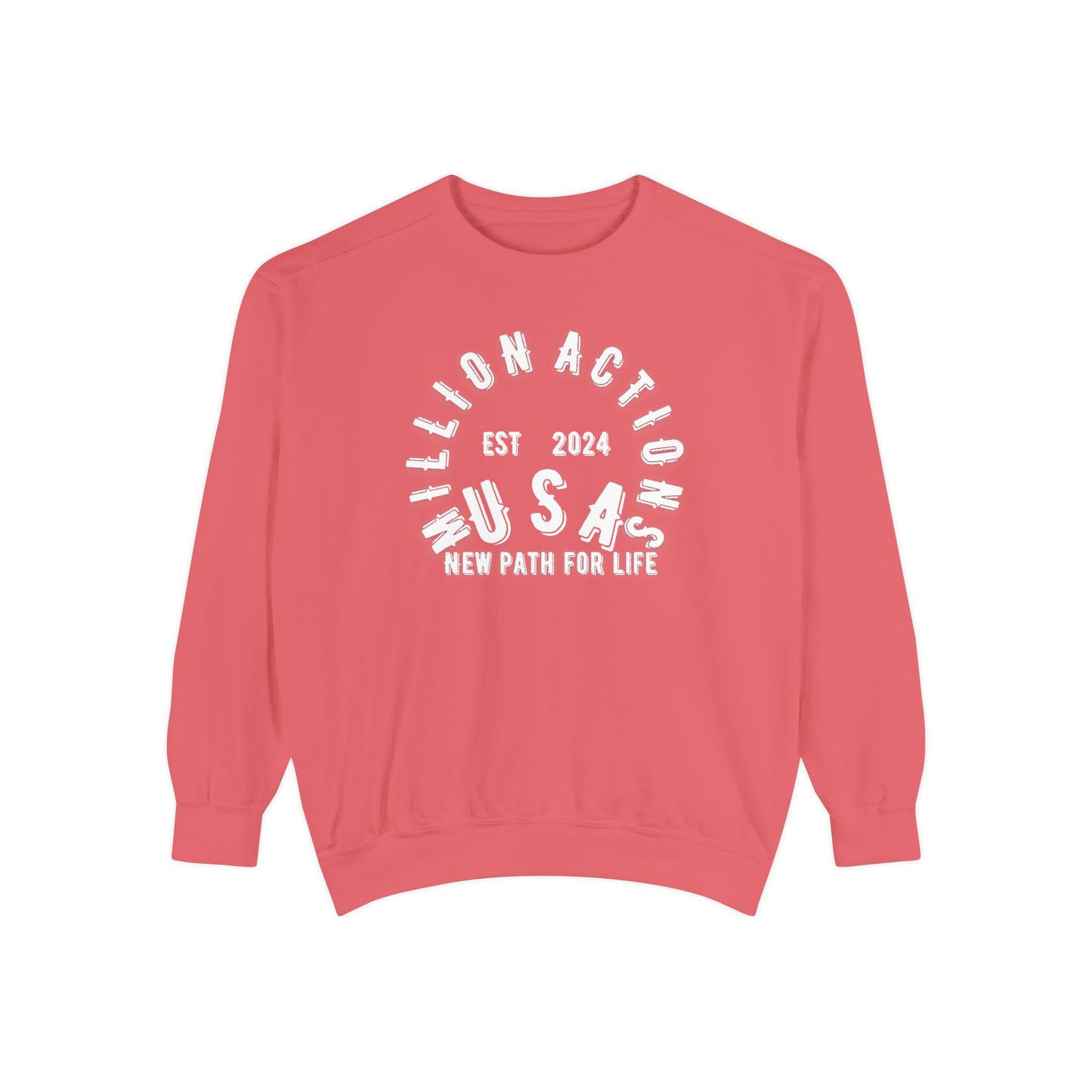 Unisex Garment-Dyed Sweatshirt