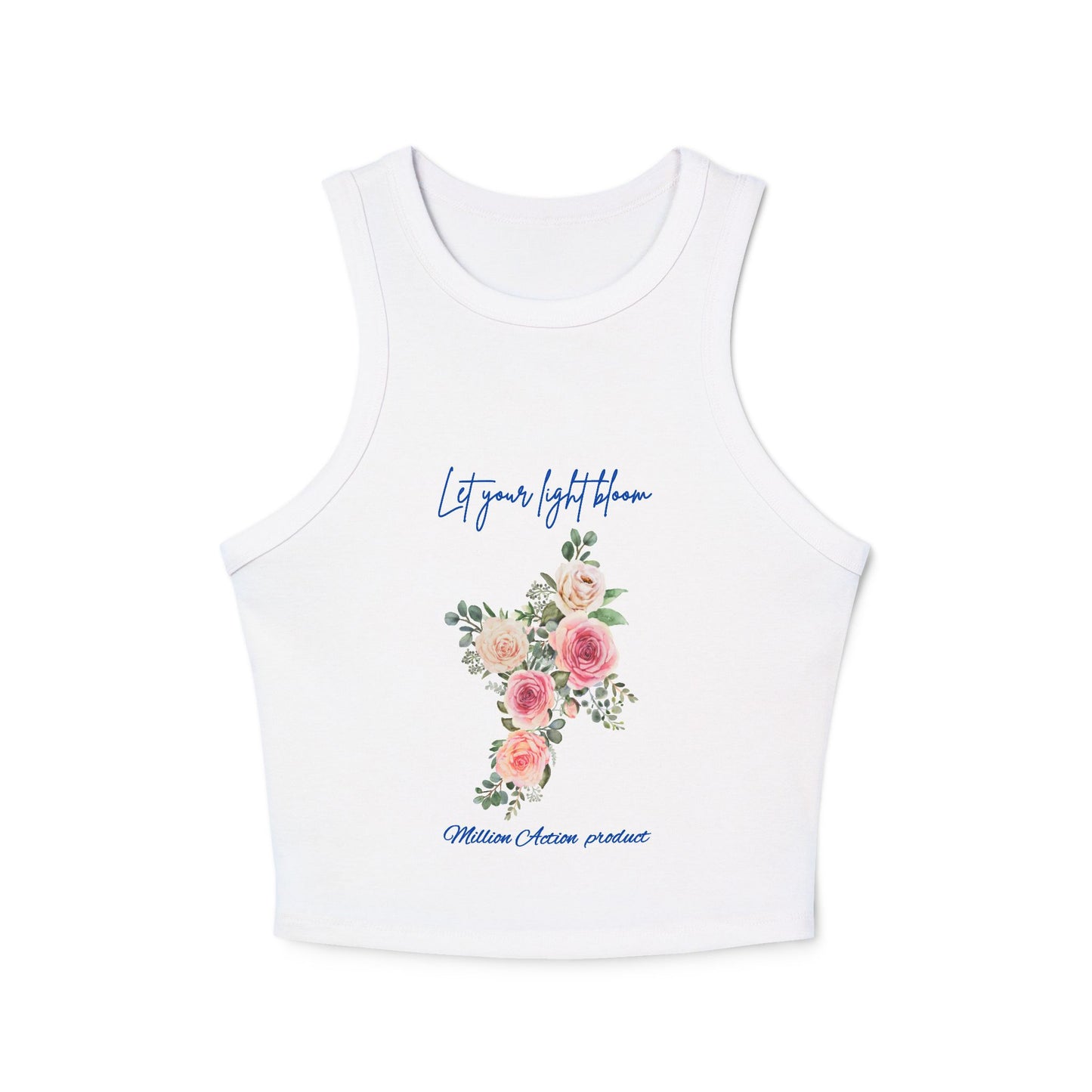 Women's Micro Rib Racer Tank Top