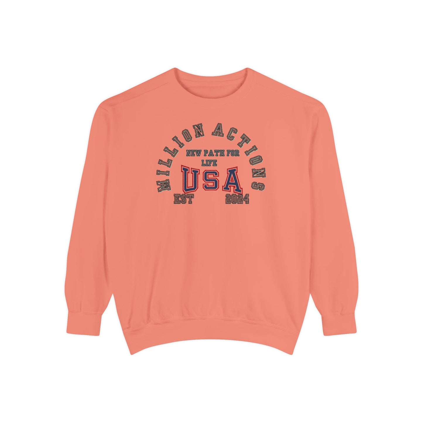 Unisex Garment-Dyed Sweatshirt