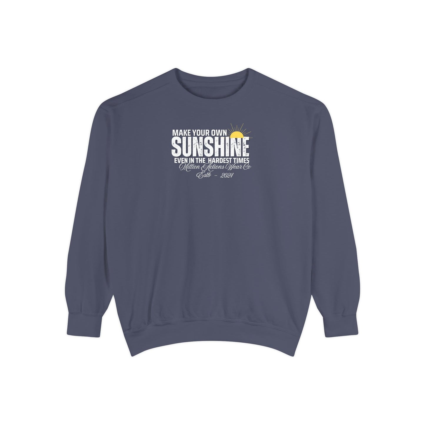 Unisex Garment-Dyed Sweatshirt