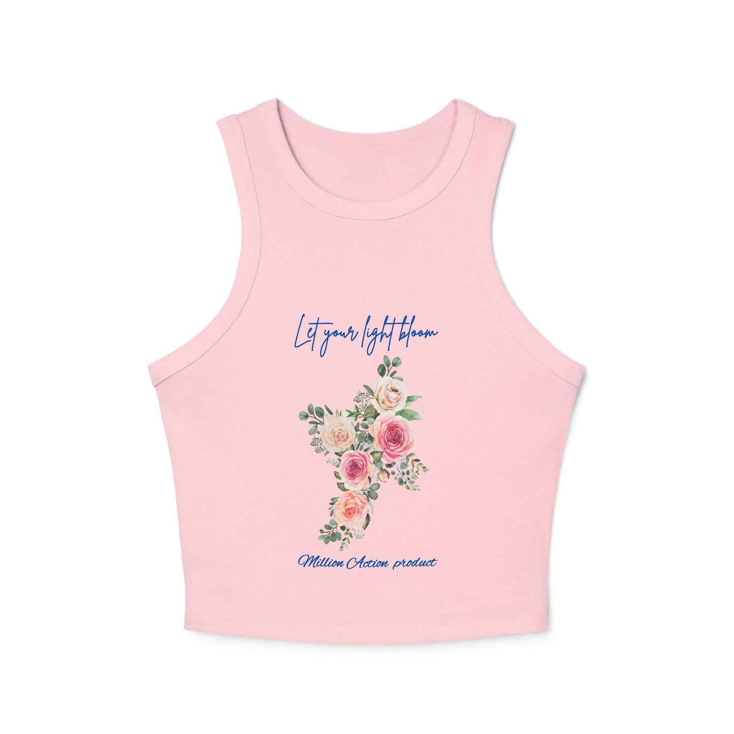 Women's Micro Rib Racer Tank Top