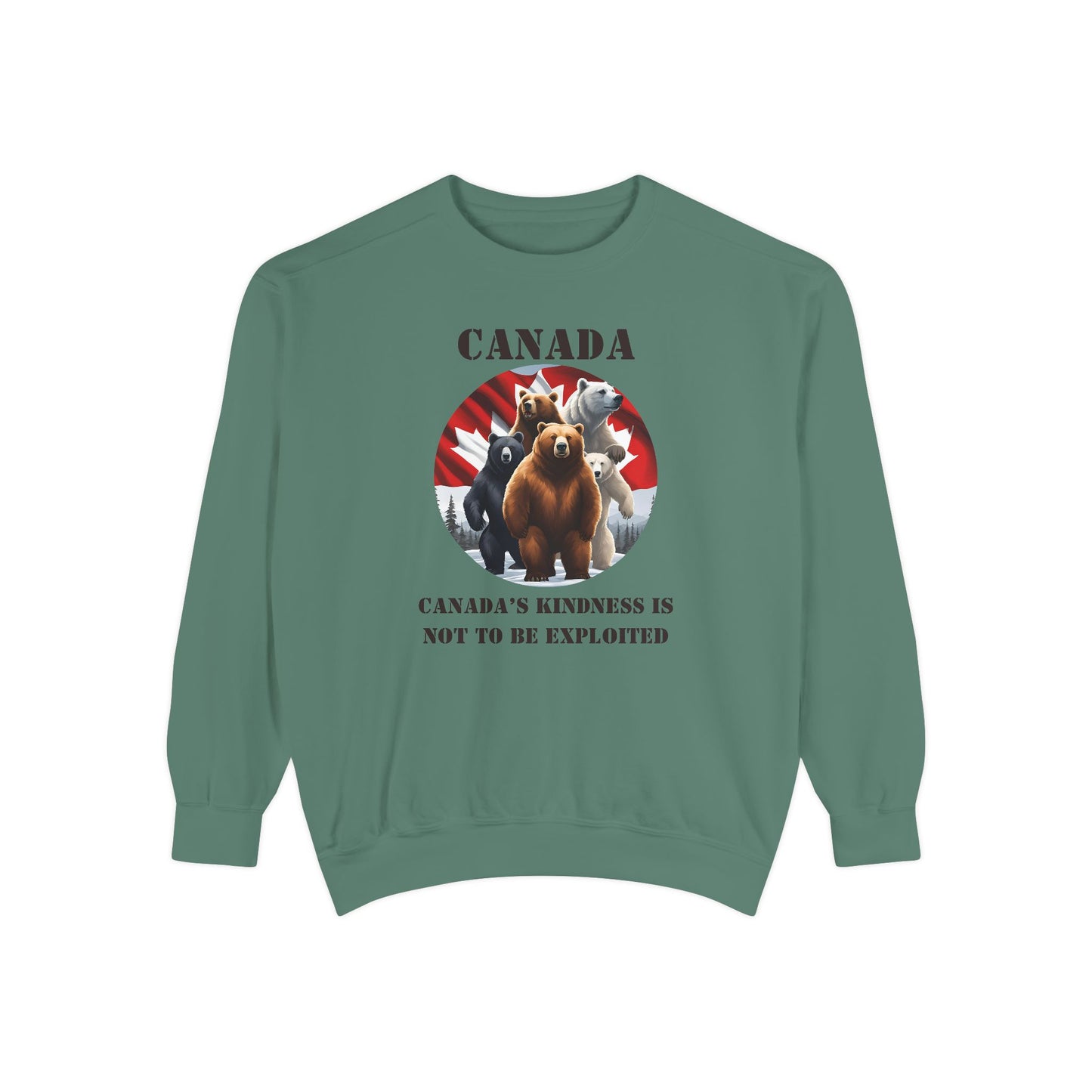 Unisex Garment-Dyed Sweatshirt