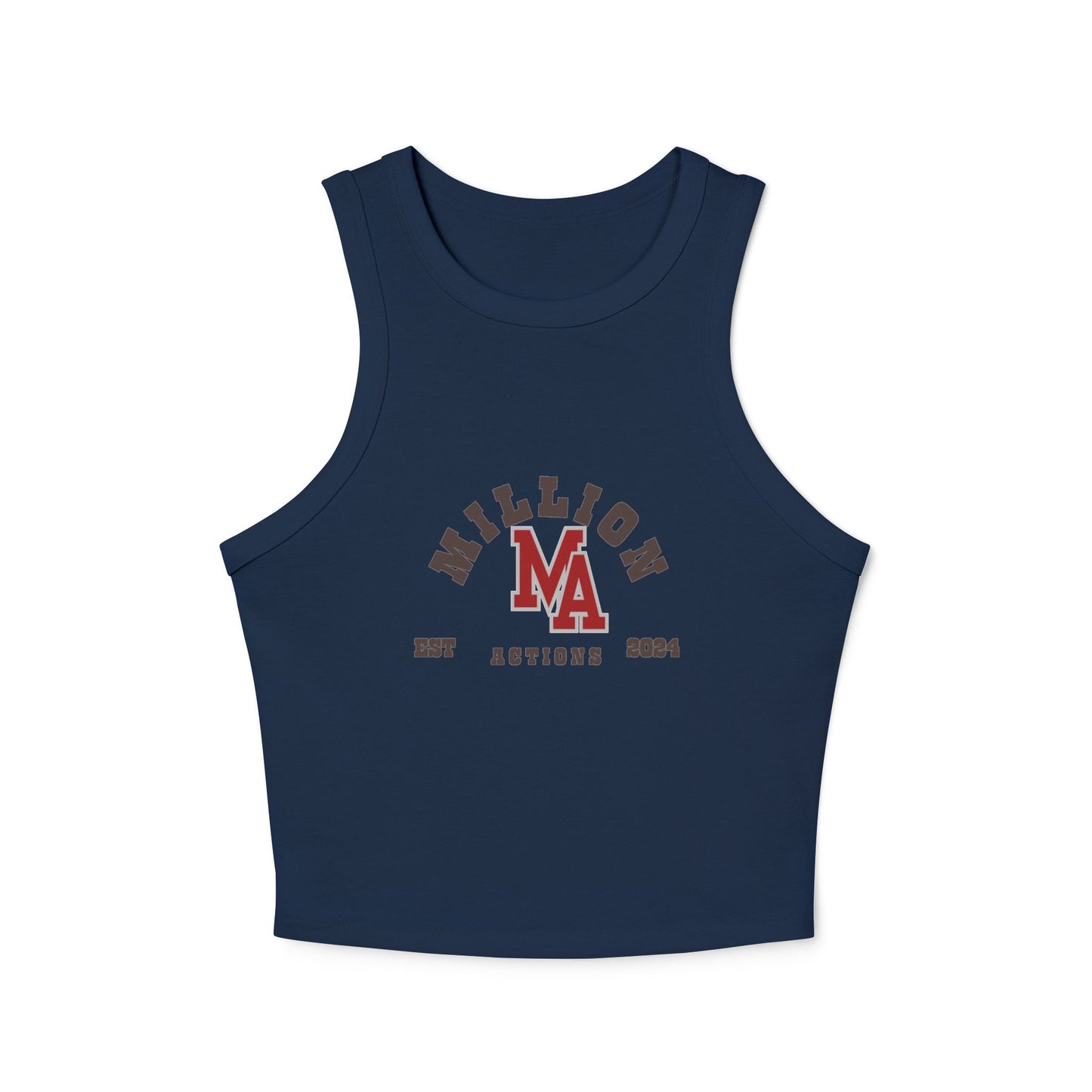Women's Micro Rib Racer Tank Top