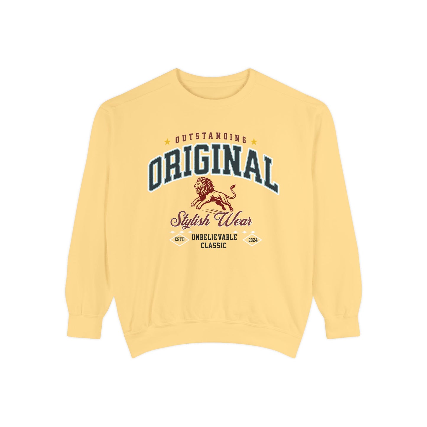 Unisex Garment-Dyed Sweatshirt