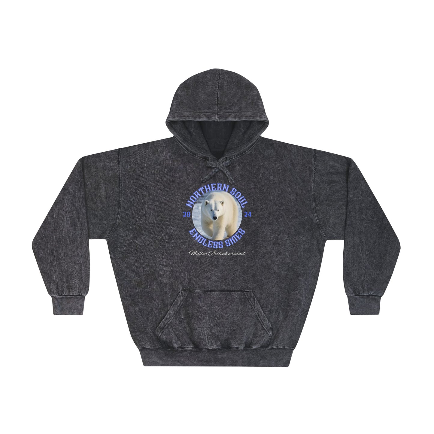 Unisex Mineral Wash Hoodie