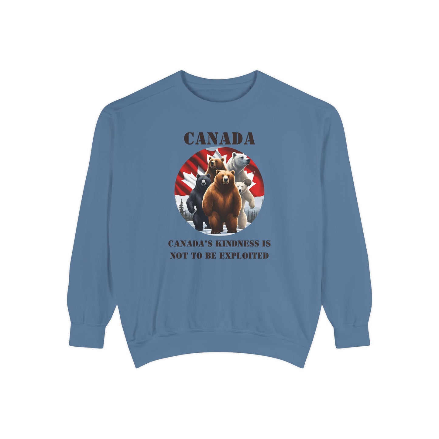 Unisex Garment-Dyed Sweatshirt