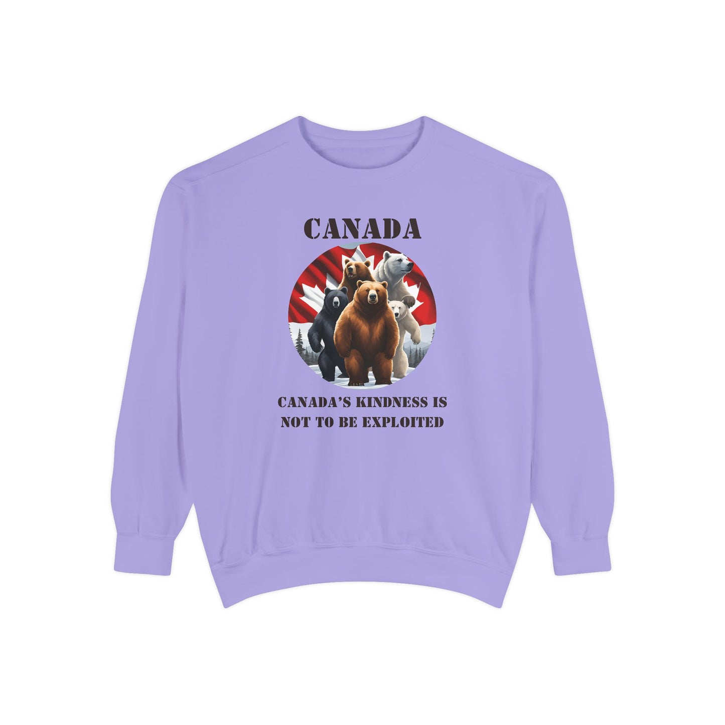 Unisex Garment-Dyed Sweatshirt