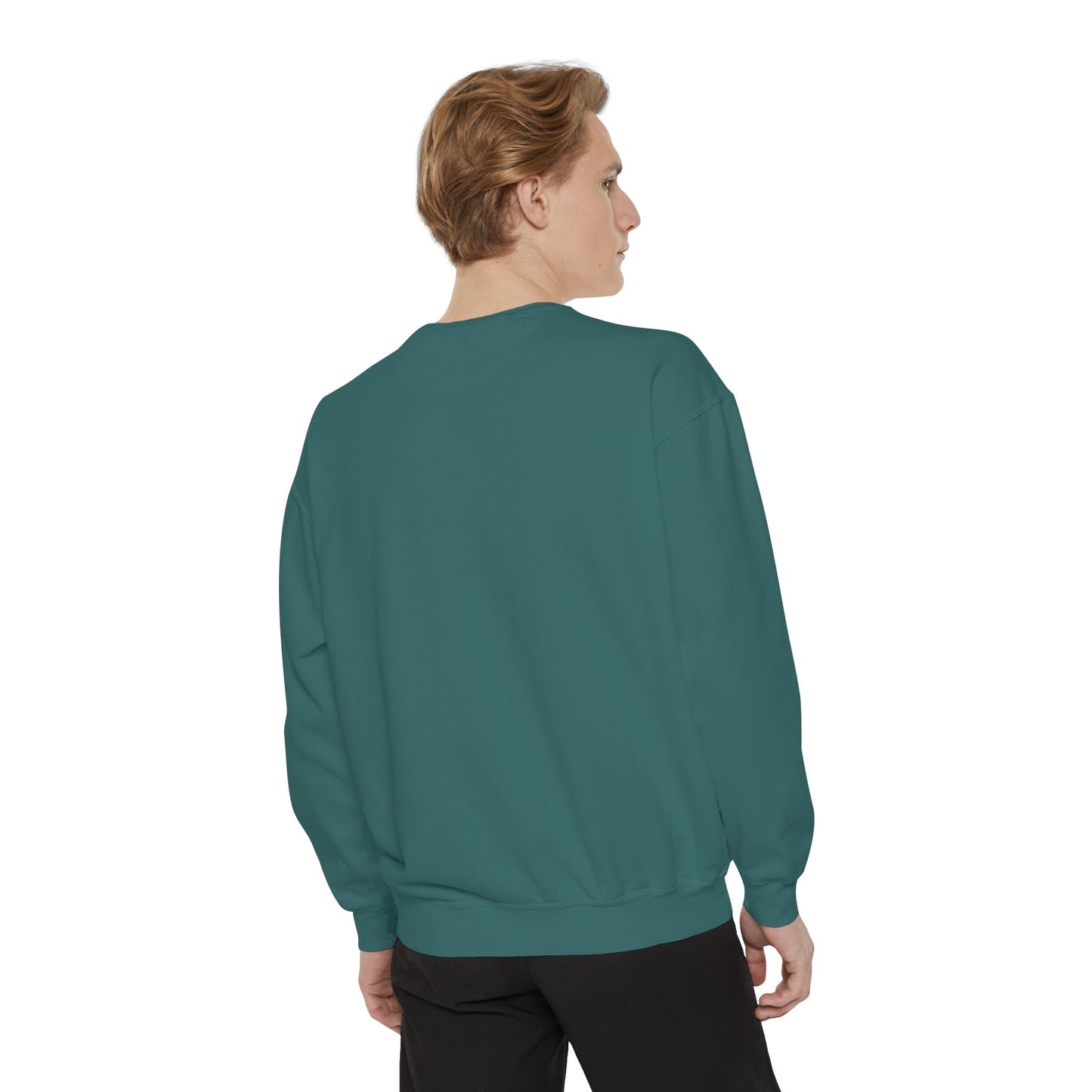 Men Garment-Dyed Sweatshirt