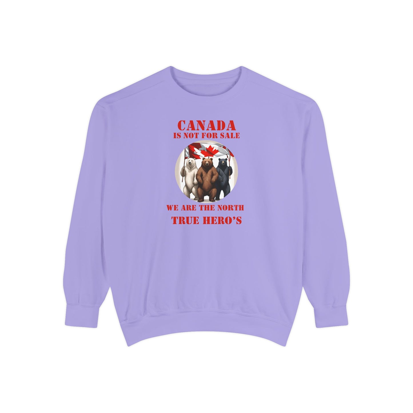 Unisex Garment-Dyed Sweatshirt