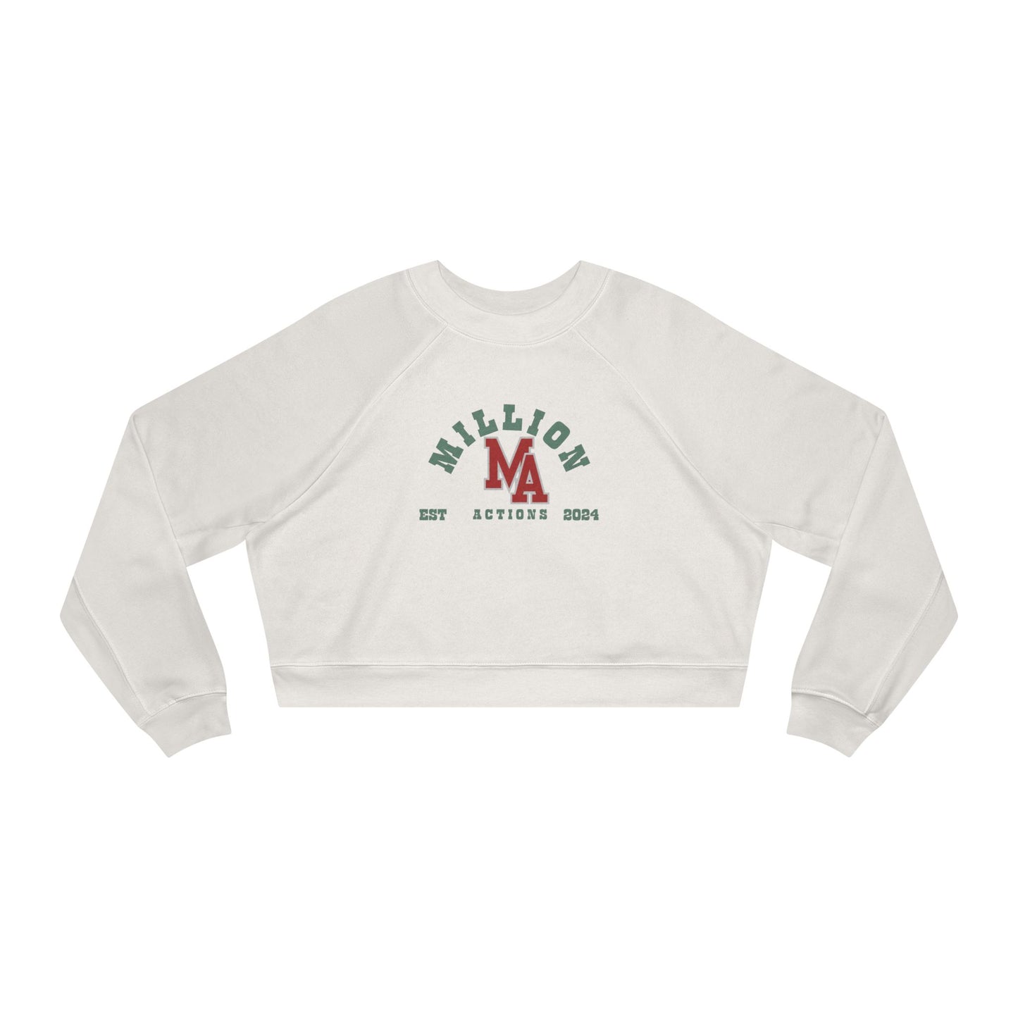 Women's Cropped Fleece Pullover